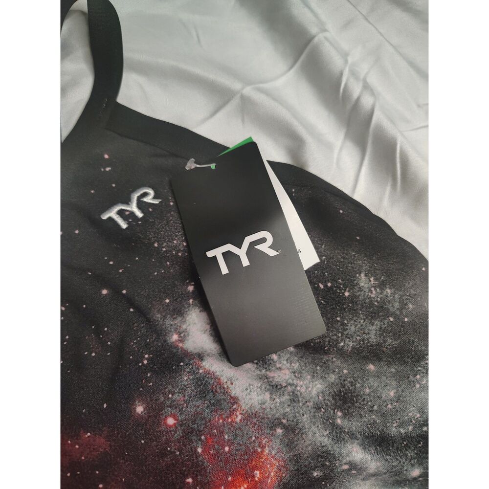 NWT TYR Durafast Elite Diamondfit Swimsuit Starborne Size 36(L) Competitive Race - Picture 3 of 8